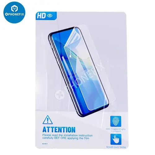 Film hydrogel HD, film souple UV pour protection d'écran, machine de découpe