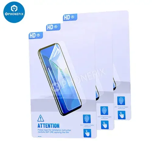Film hydrogel HD, film souple UV pour protection d'écran, machine de découpe