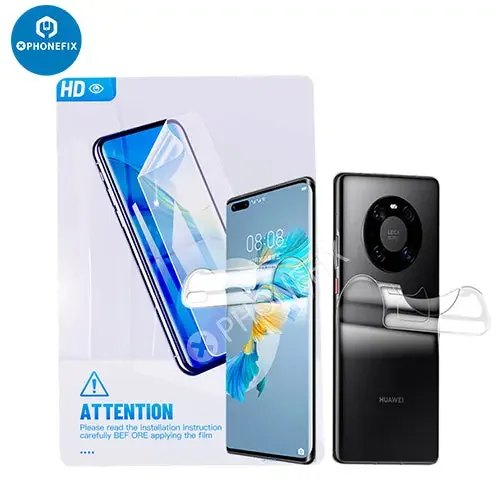 Film hydrogel HD, film souple UV pour protection d'écran, machine de découpe