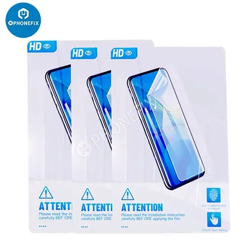 Film hydrogel HD, film souple UV pour protection d'écran, machine de découpe