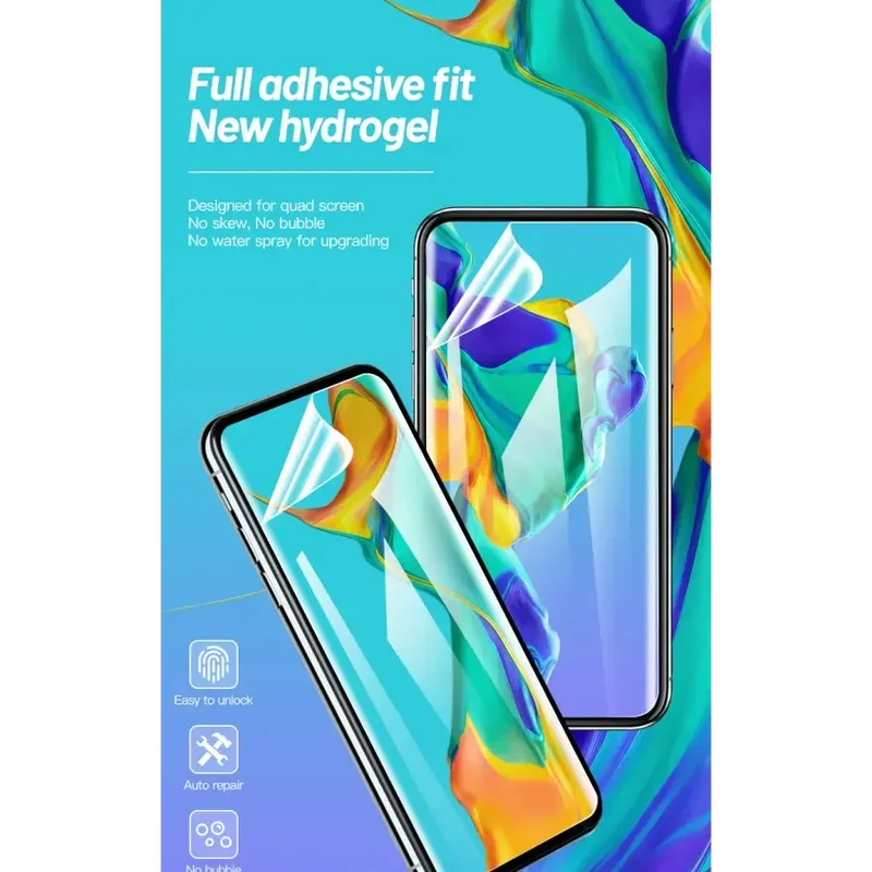 Film hydrogel HD, film souple UV pour protection d'écran, machine de découpe