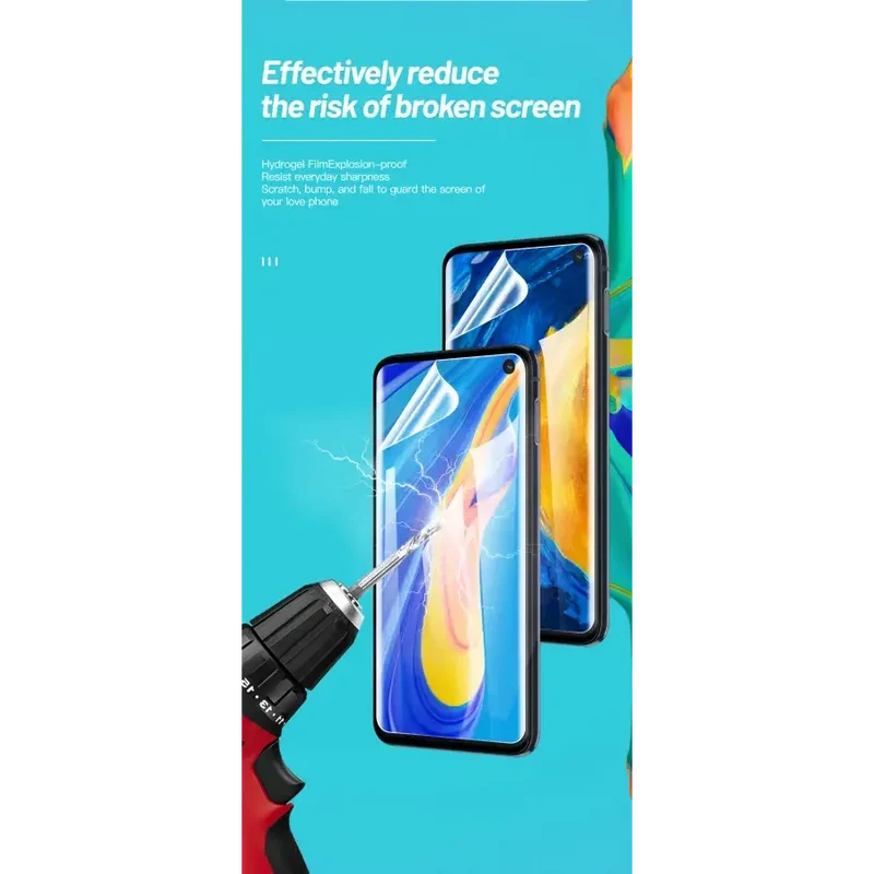 Film hydrogel HD, film souple UV pour protection d'écran, machine de découpe