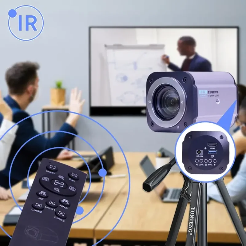 Module de caméra 10P à mise au point automatique 1080X pour diffusion en direct