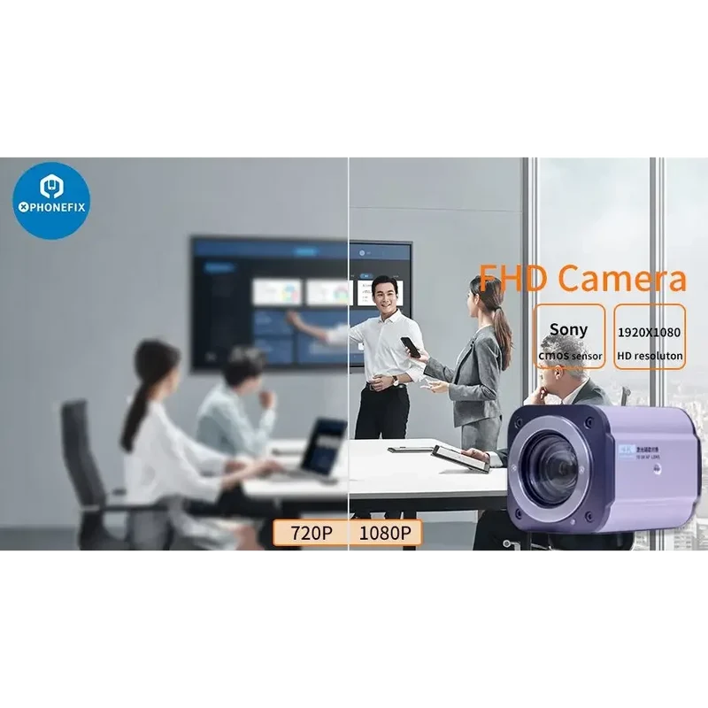 Module de caméra 10P à mise au point automatique 1080X pour diffusion en direct