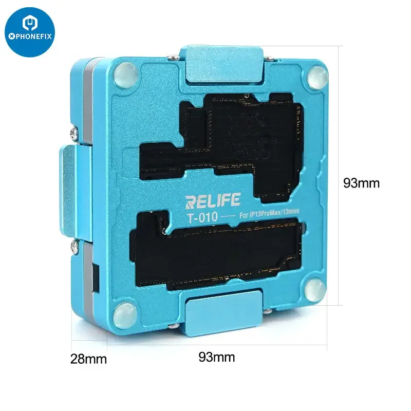 Testeur de carte mère intermédiaire 010 en 4 Relife T-1 pour iPhone 13 Pro Max