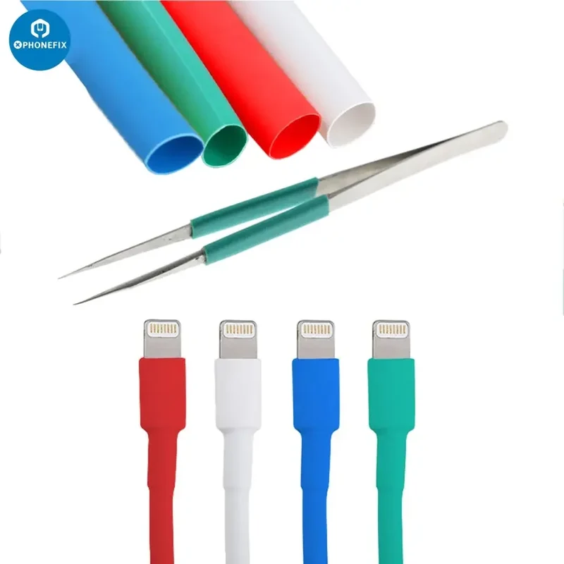 Gaines thermorétractables prédécoupées 2UUL 6 mm, 8 mm, 10 mm, 200 pièces/ensemble