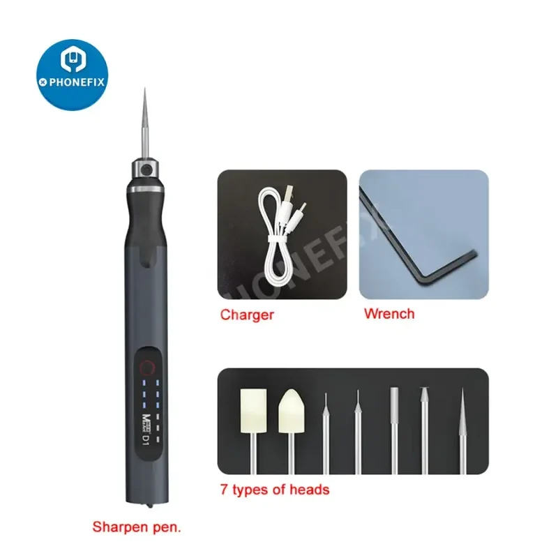 Stylo de polissage électrique MA-Ant D1, dissolvant de colle, polissage, découpe
