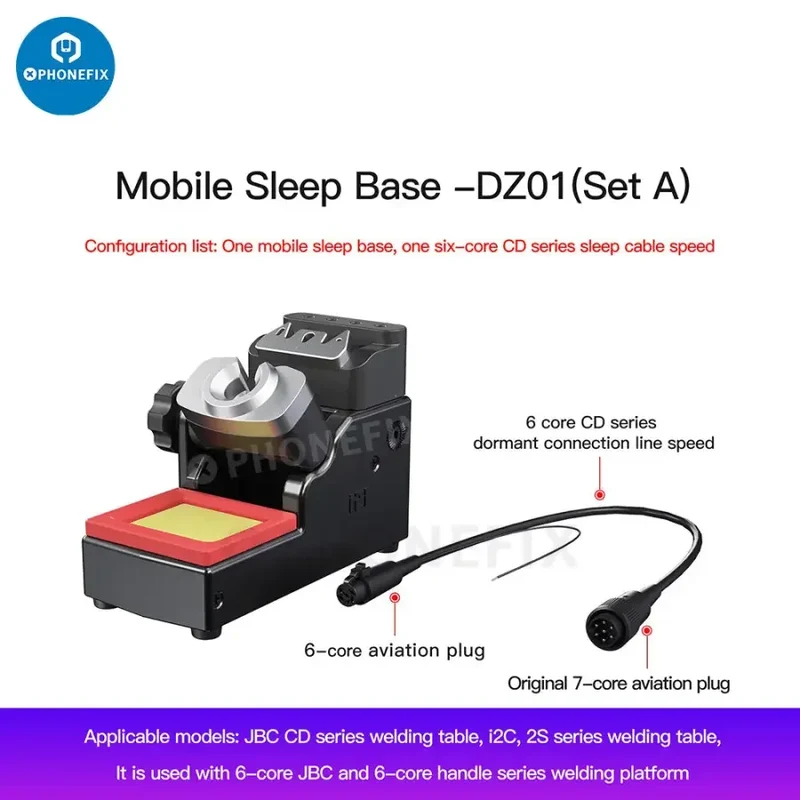 Base d'extension de table de soudage intelligente I2C SW-CH pour JBC T115 T210 T245