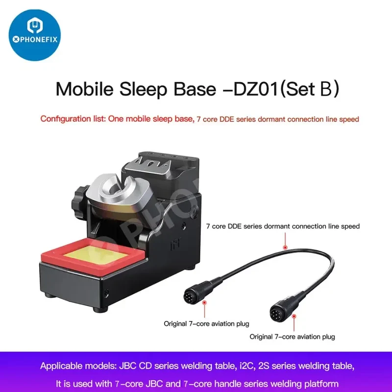Base d'extension de table de soudage intelligente I2C SW-CH pour JBC T115 T210 T245