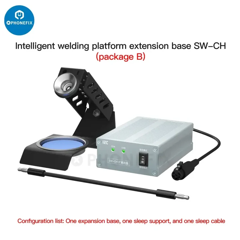 Base d'extension de table de soudage intelligente I2C SW-CH pour JBC T115 T210 T245
