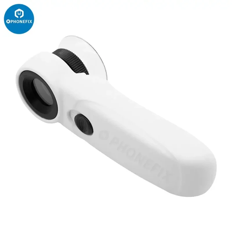 Loupe à bijoux 45X avec 2 LED