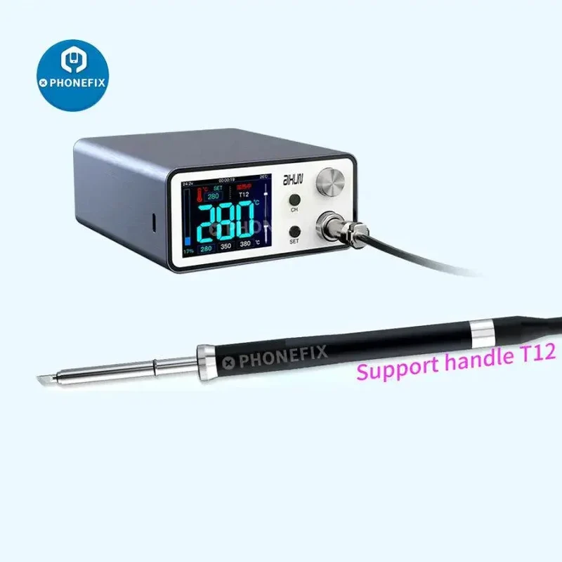 Station de soudage intelligente AiXun T3A 200 W avec poignées T245 T12