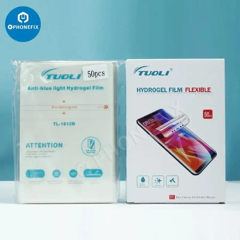 Film de protection d'écran en hydrogel souple anti-lumière bleue pour Huawei Honor