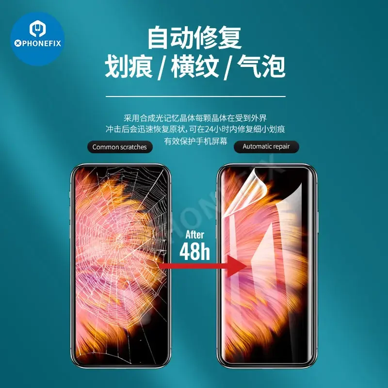 Film de protection d'écran en hydrogel souple anti-lumière bleue pour Huawei Honor