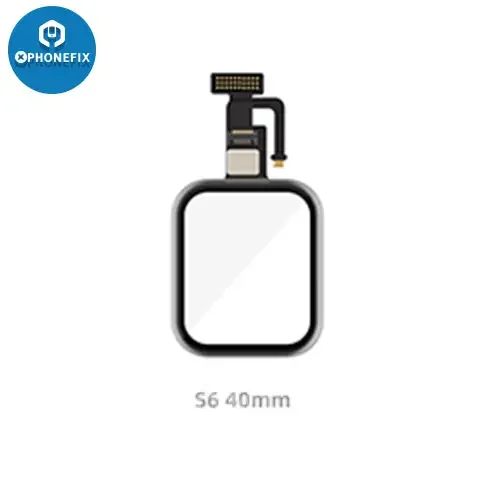 Vitre tactile avec OCA pour Apple Watch S1-S6 38-44 mm