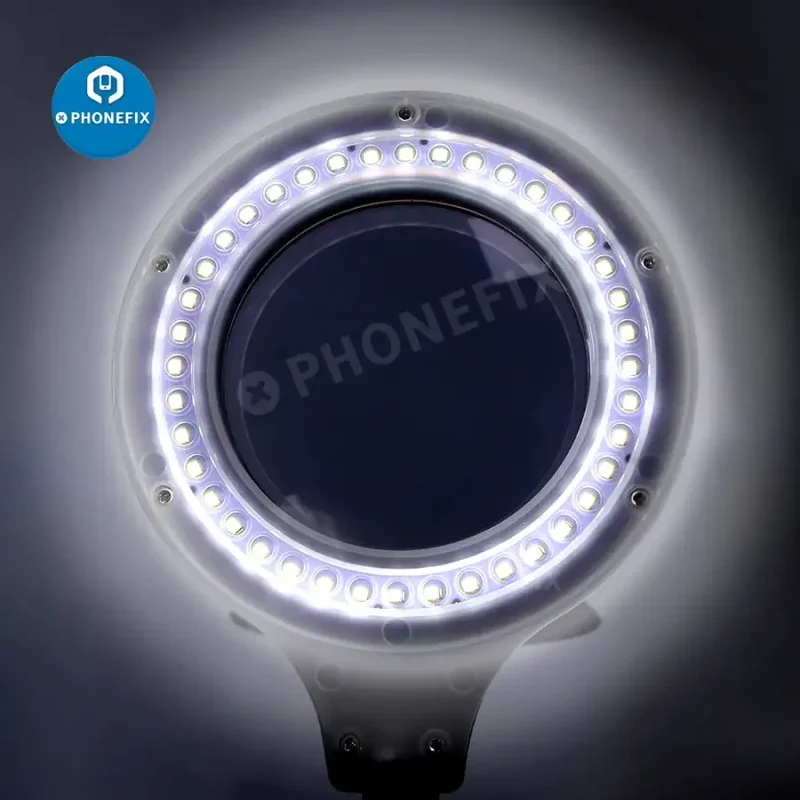 Lampe loupe de bureau 18 W, 40 LED, éclairage pour PCB, réparation