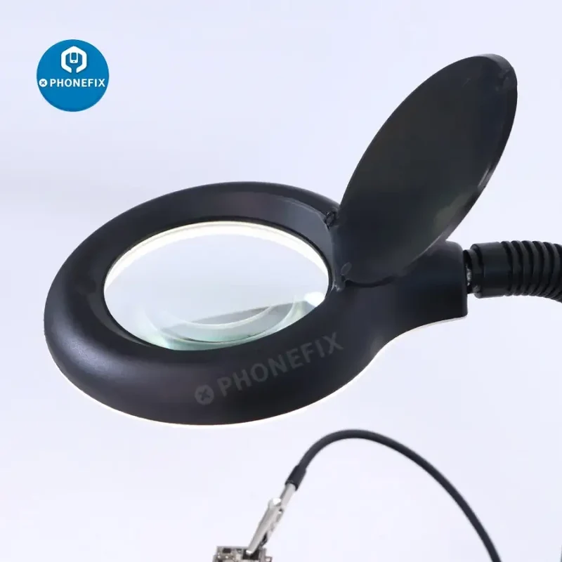 Lampe loupe de bureau 18 W, 40 LED, éclairage pour PCB, réparation