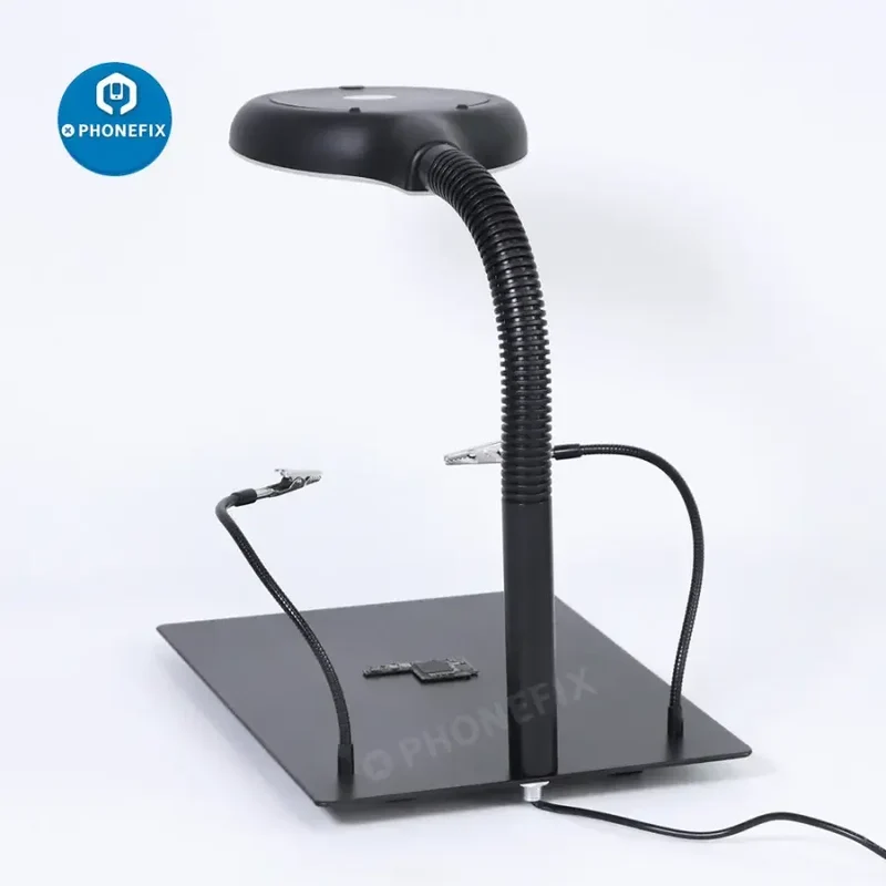 Lampe loupe de bureau 18 W, 40 LED, éclairage pour PCB, réparation