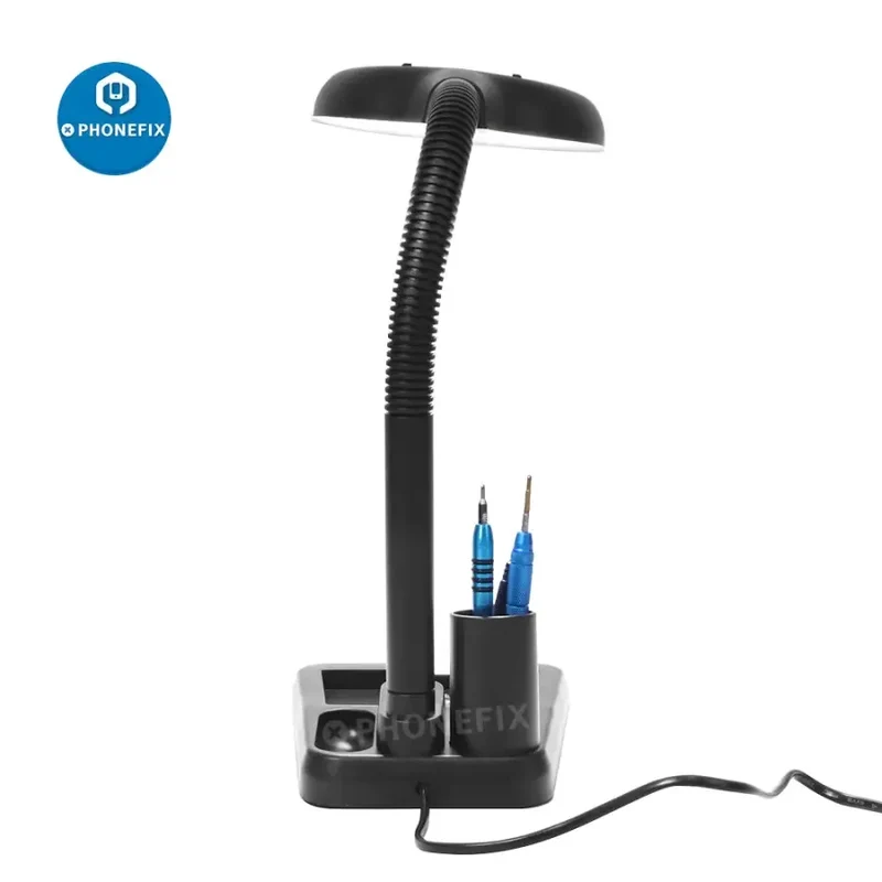 Lampe loupe de bureau à LED 5X 10X 40 avec lumière LED réglable