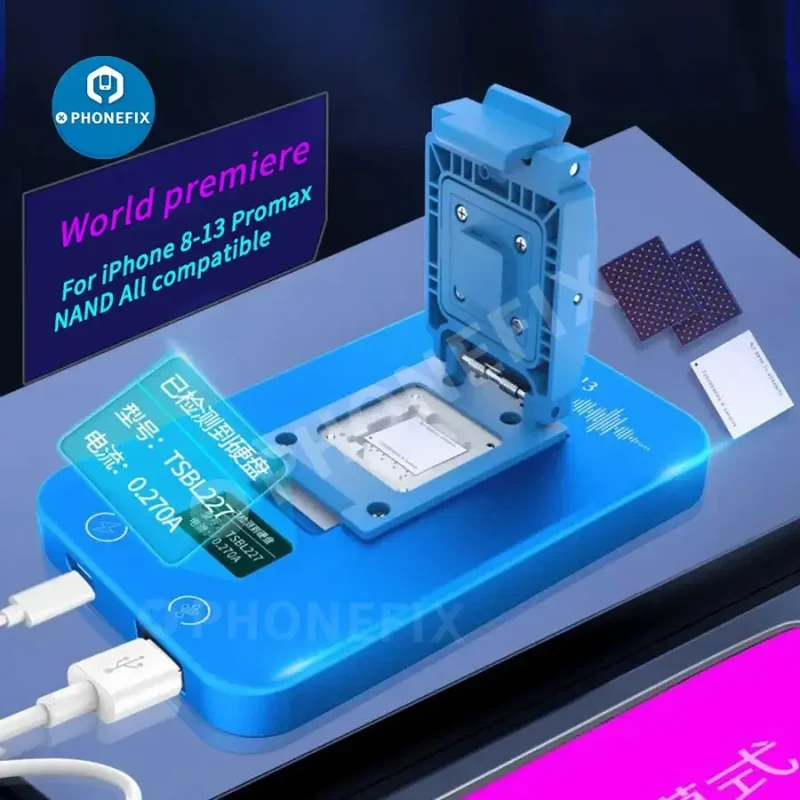 JC P13 Ultimate Box pour PCIE Nand DFU Purple Screen Tool