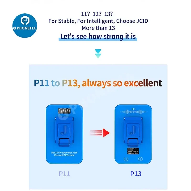 JC P13 Ultimate Box pour PCIE Nand DFU Purple Screen Tool