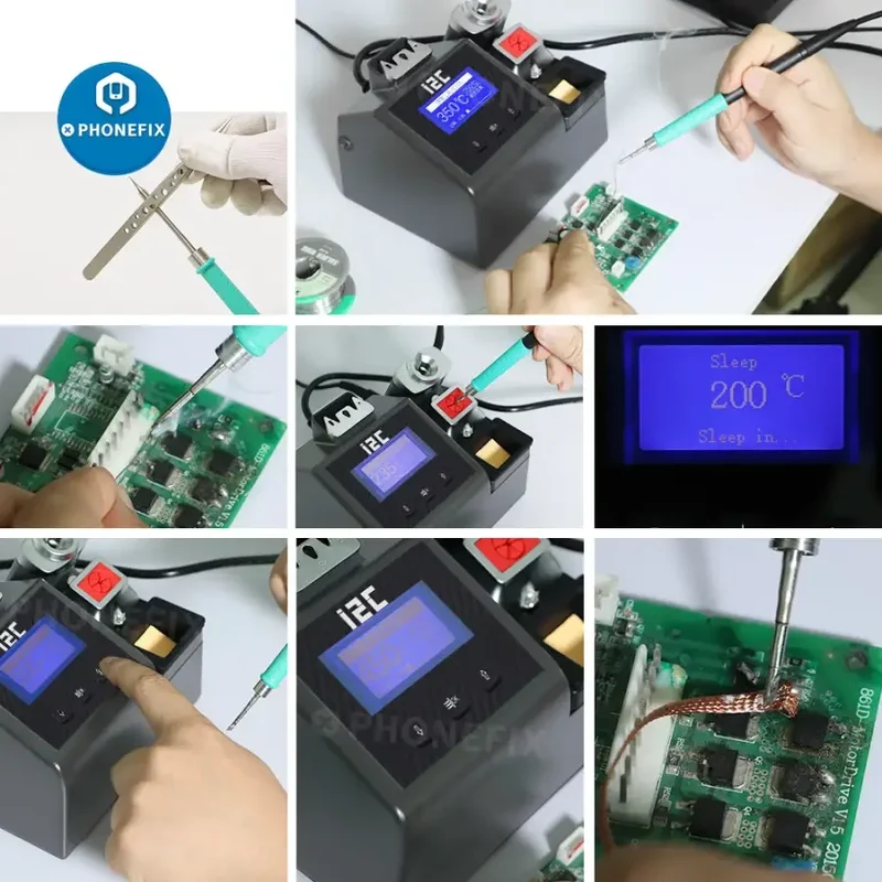 Station de soudage i2C 2SCNi Nano OEM JBC C115 C210 C245 avec poignée