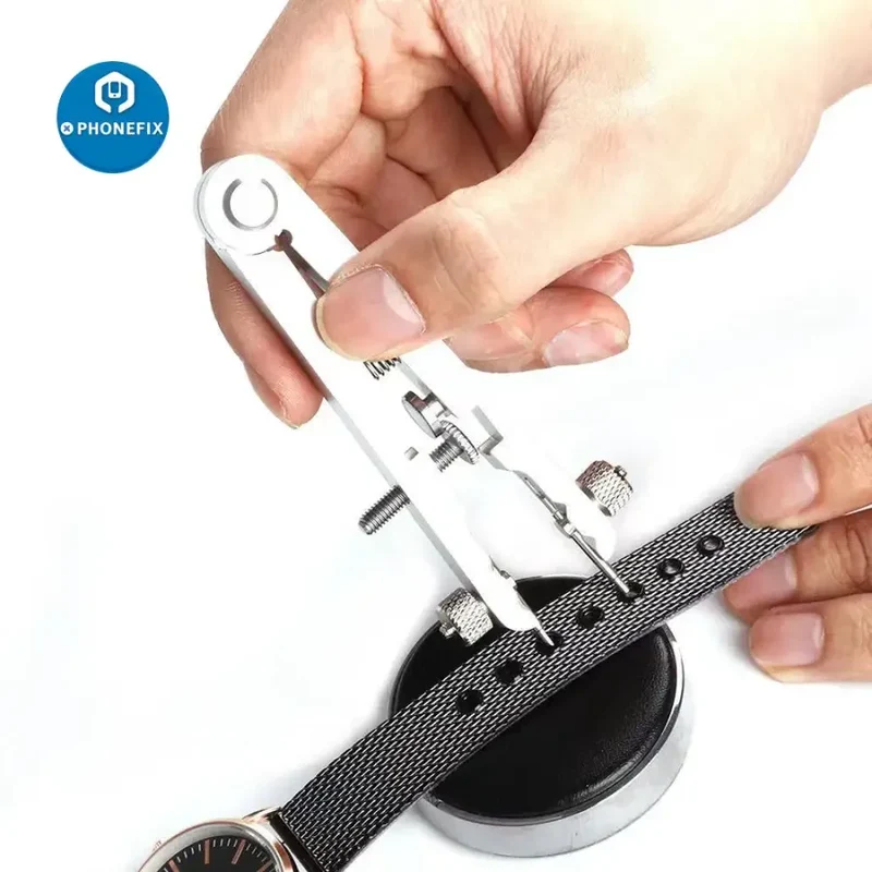Pince à bracelet de montre, outil de retrait de pince à bracelet à barre à ressort