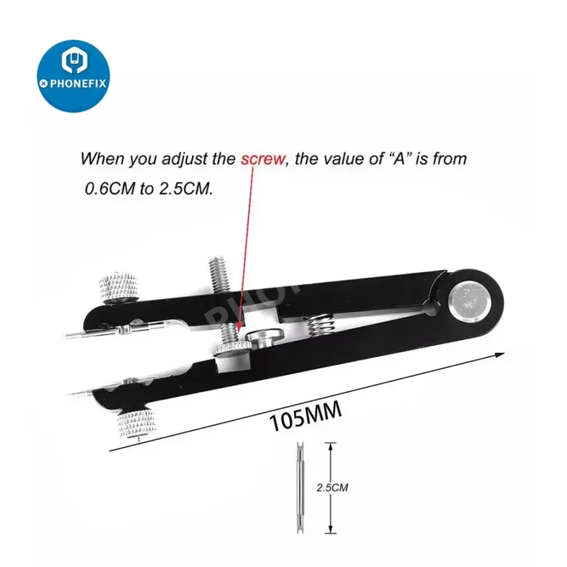 Pince à bracelet de montre, outil de retrait de pince à bracelet à barre à ressort