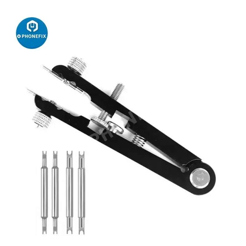 Pince à bracelet de montre, outil de retrait de pince à bracelet à barre à ressort
