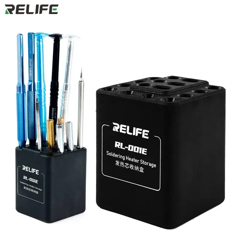 Boîte de rangement pour pointes de soudage et réparation de noyau chauffant RL-001E
