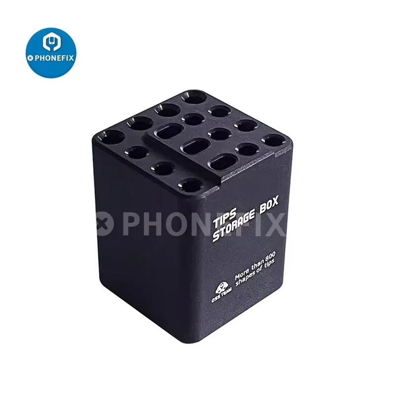 Boîte de rangement pour pointes de soudage et réparation de noyau chauffant RL-001E