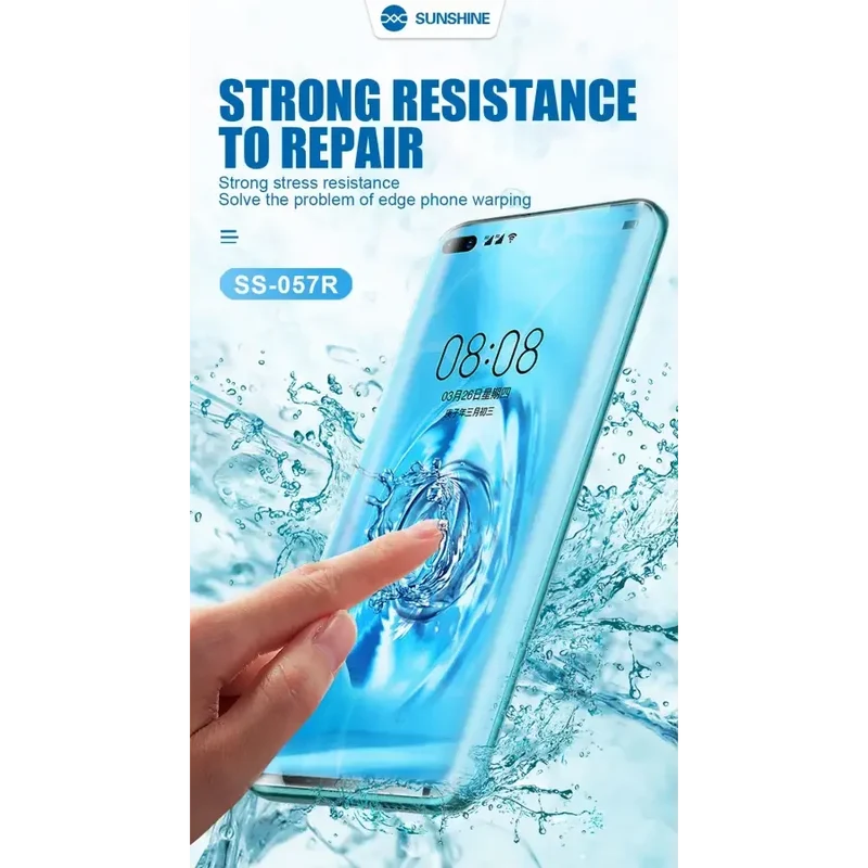 Film hydrogel flexible SS-057R, film de réparation compressif pour machine de découpe