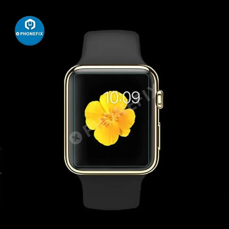 Film protecteur d'écran en verre trempé 9H 0.2 mm pour Apple Watch 42 mm