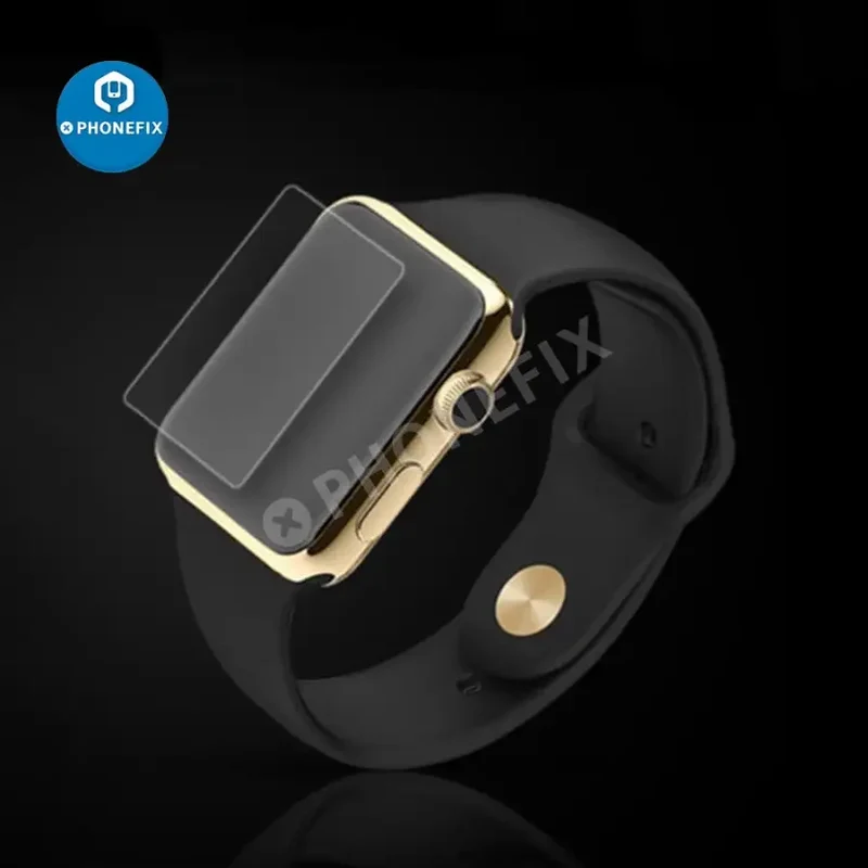 Film protecteur d'écran en verre trempé 9H 0.2 mm pour Apple Watch 42 mm