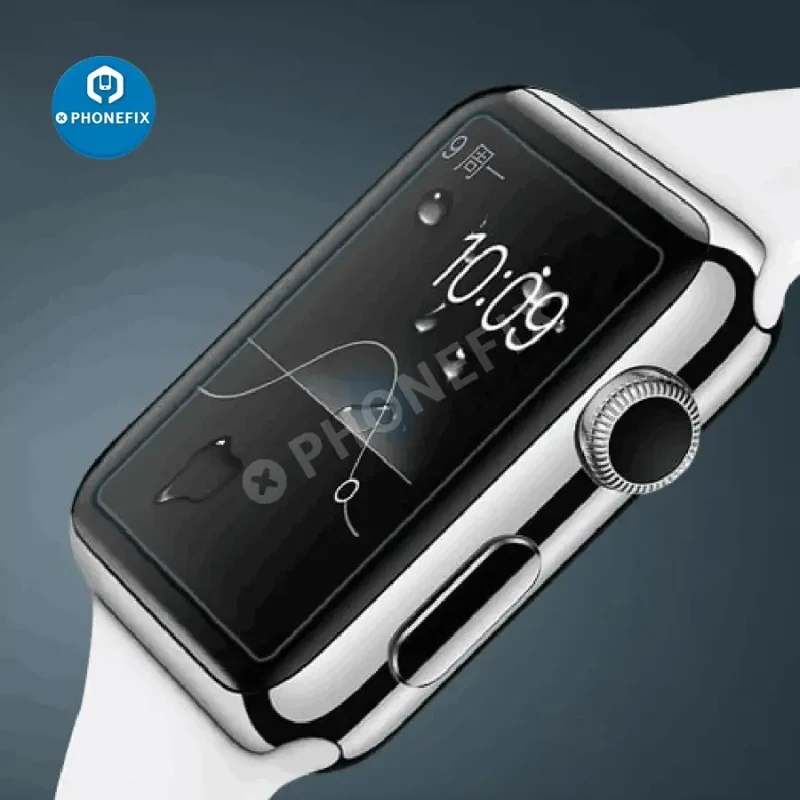 Film protecteur d'écran en verre trempé 9H 0.2 mm pour Apple Watch 42 mm