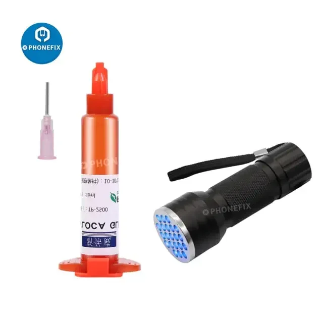Kit de lampe UV pour colle TP-2500 LOCA, outil pour la réparation d'écran de téléphone