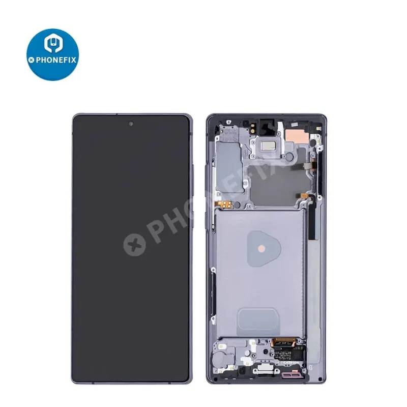 Écran OLED avec châssis de remplacement pour Samsung Galaxy Note 20