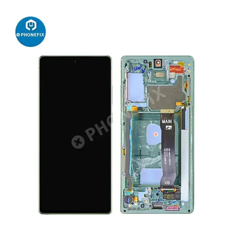 Écran OLED avec châssis de remplacement pour Samsung Galaxy Note 20