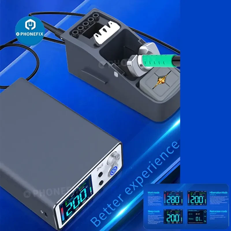 Station de soudage intelligente Aixun T3B avec pointes de soudage à poignée T210/115