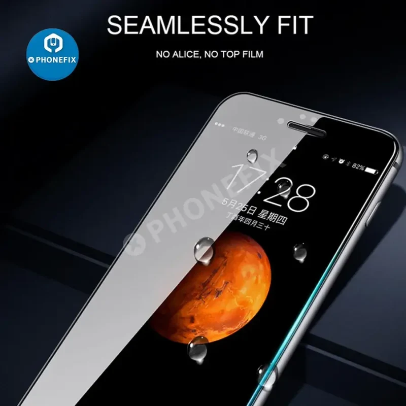 Verre trempé 3D à couverture intégrale pour iPhone 14 Pro 15 Pro Max