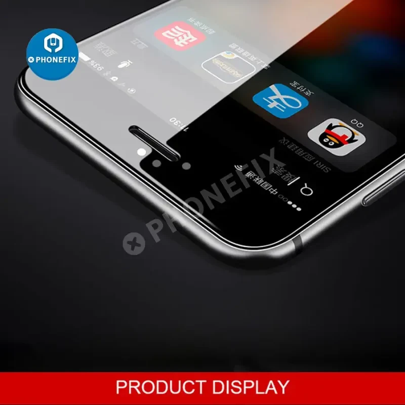 Verre trempé 3D à couverture intégrale pour iPhone 14 Pro 15 Pro Max