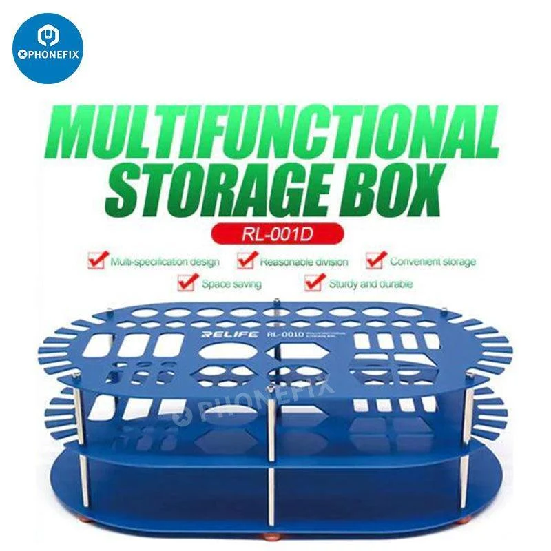 Boîte de rangement multifonction RELIFE RL-001D, support de rangement, tournevis, outil