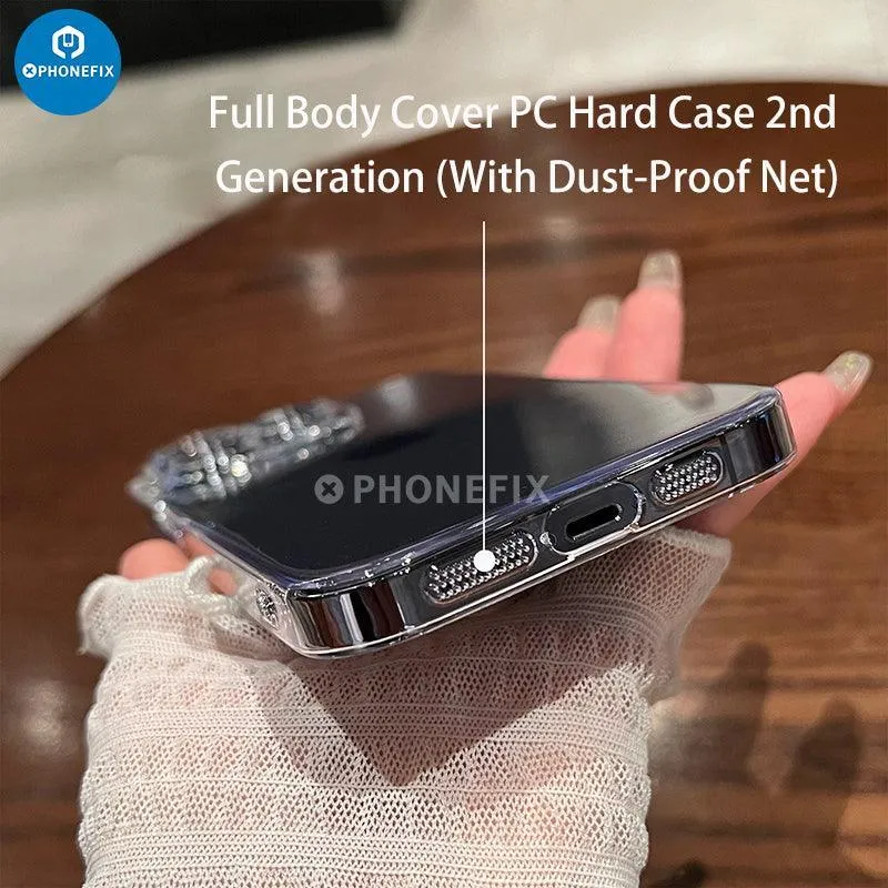 Coque ultra fine transparente en silicone TPU souple pour iPhone 8-17 Pro Max
