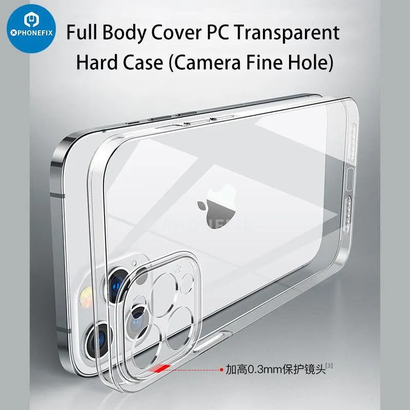 Coque ultra fine transparente en silicone TPU souple pour iPhone 8-17 Pro Max