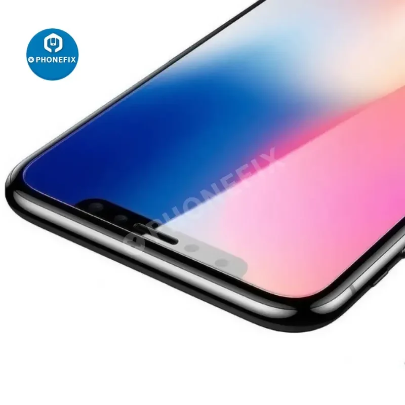 Protection d'écran intégrale en verre trempé pour iPhone 7-18 Pro Max
