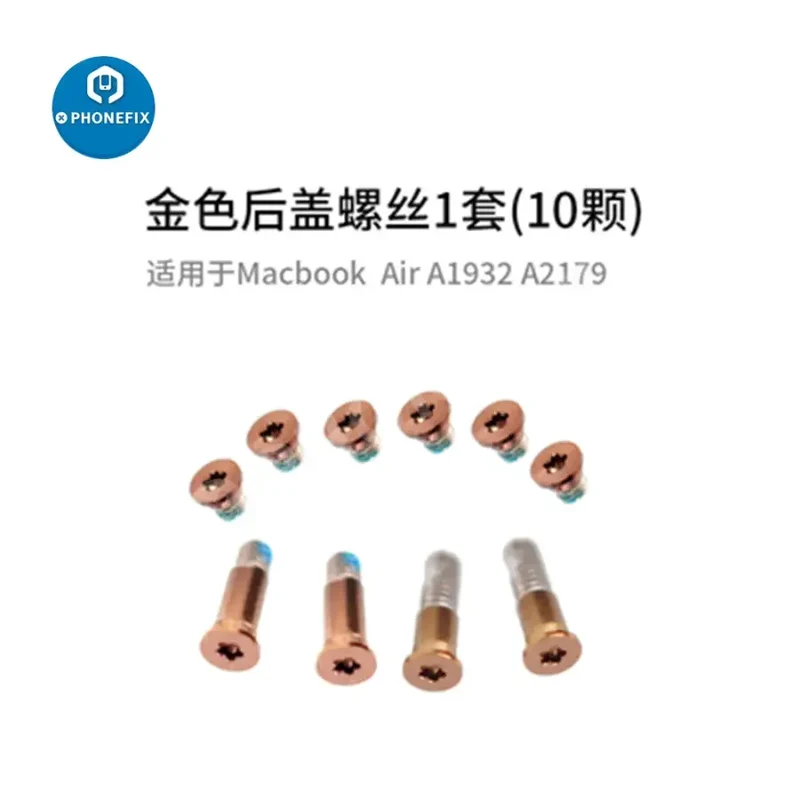 Vis de fixation pour coque arrière d'ordinateur portable Apple (MacBook Pro Air Retina)