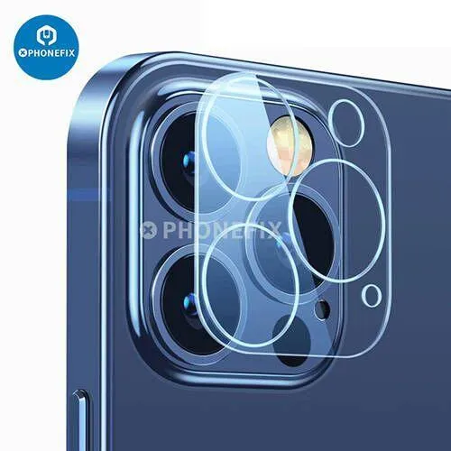 Lot de 3 protections d'objectif d'appareil photo intégrales pour iPhone 6S-14 Pro Max