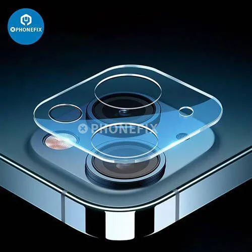 Lot de 3 protections d'objectif d'appareil photo intégrales pour iPhone 6S-14 Pro Max