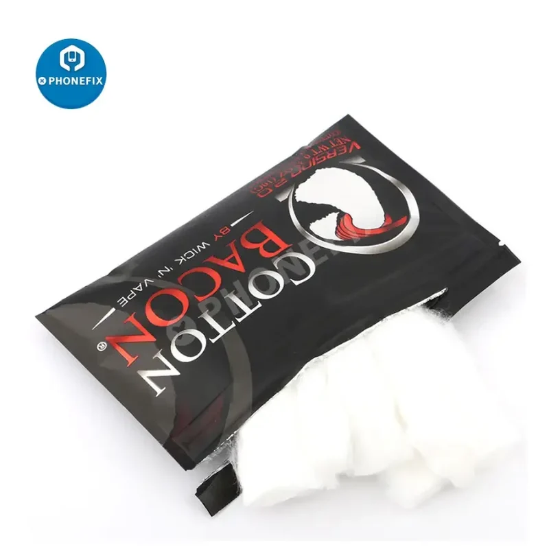 Coton biologique pour cigarette électronique, pour atomiseur RDA RBA
