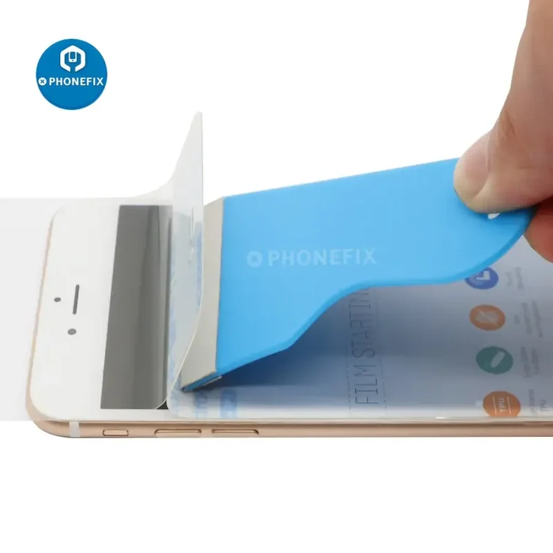 Outil de grattage de film protecteur d'écran pour téléphones, iPad et tablettes